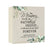 Timeless Human Memorial Shadow Box Urn With Inspirational Verse in Ivory - The Memory Of You - LifeSong Milestones