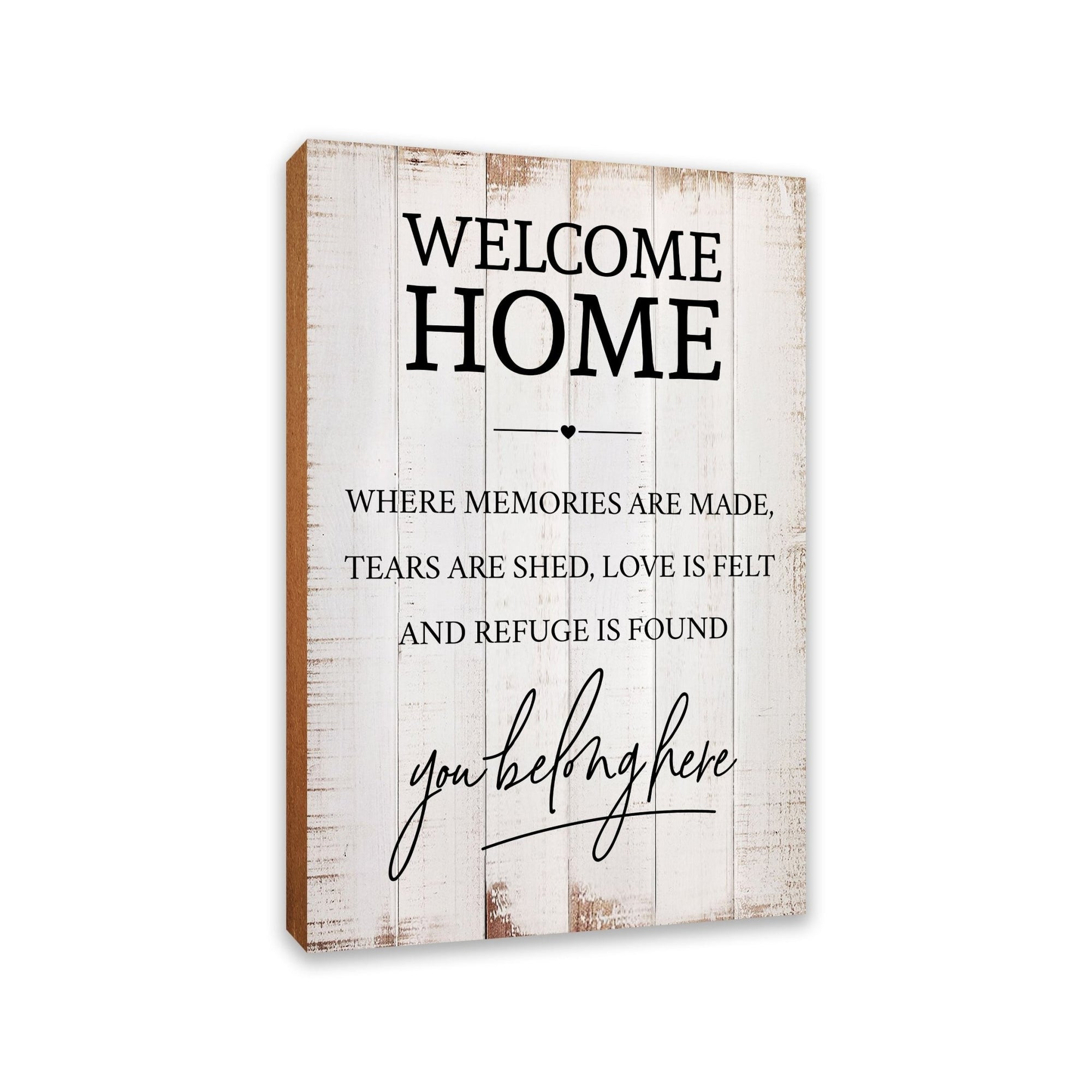 Unique Family Shelf Décor and Tabletop Signs Home Decor - LifeSong Milestones