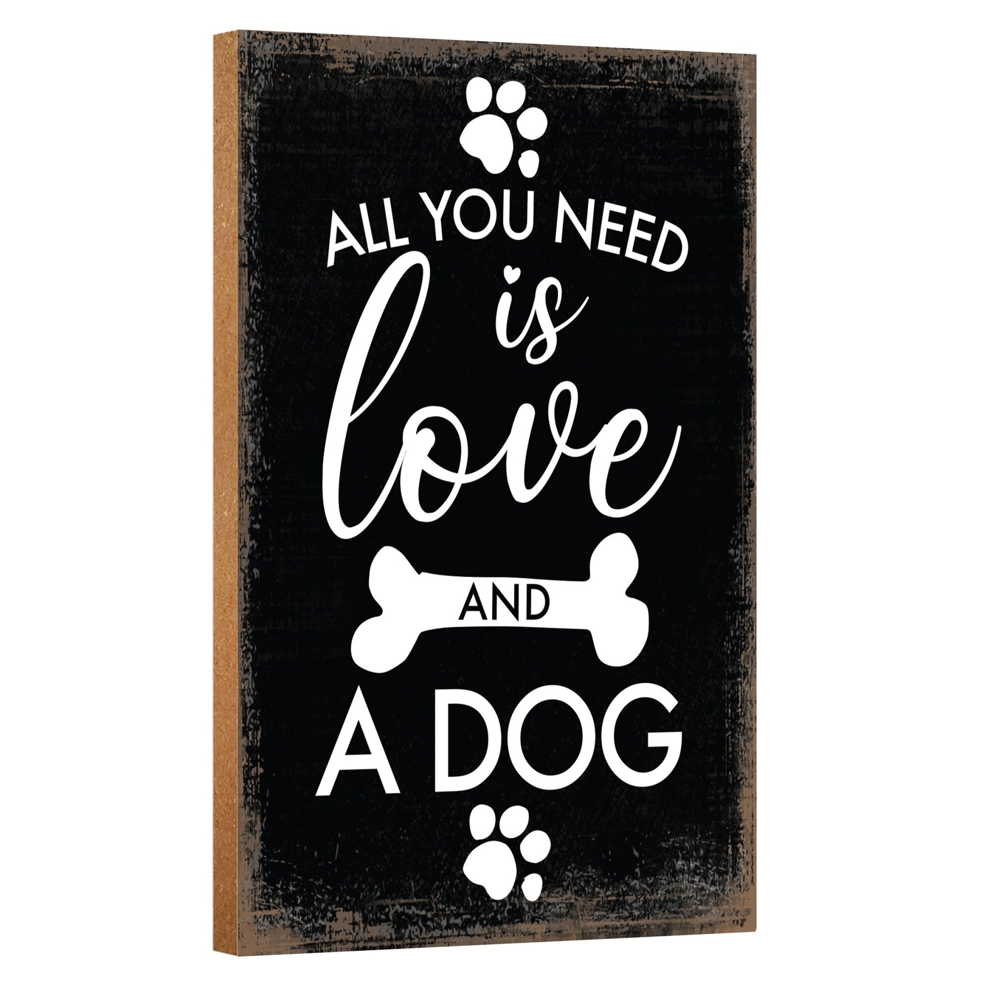 Unique Pet Shelf Décor and Tabletop Signs for Home Décor - LifeSong Milestones