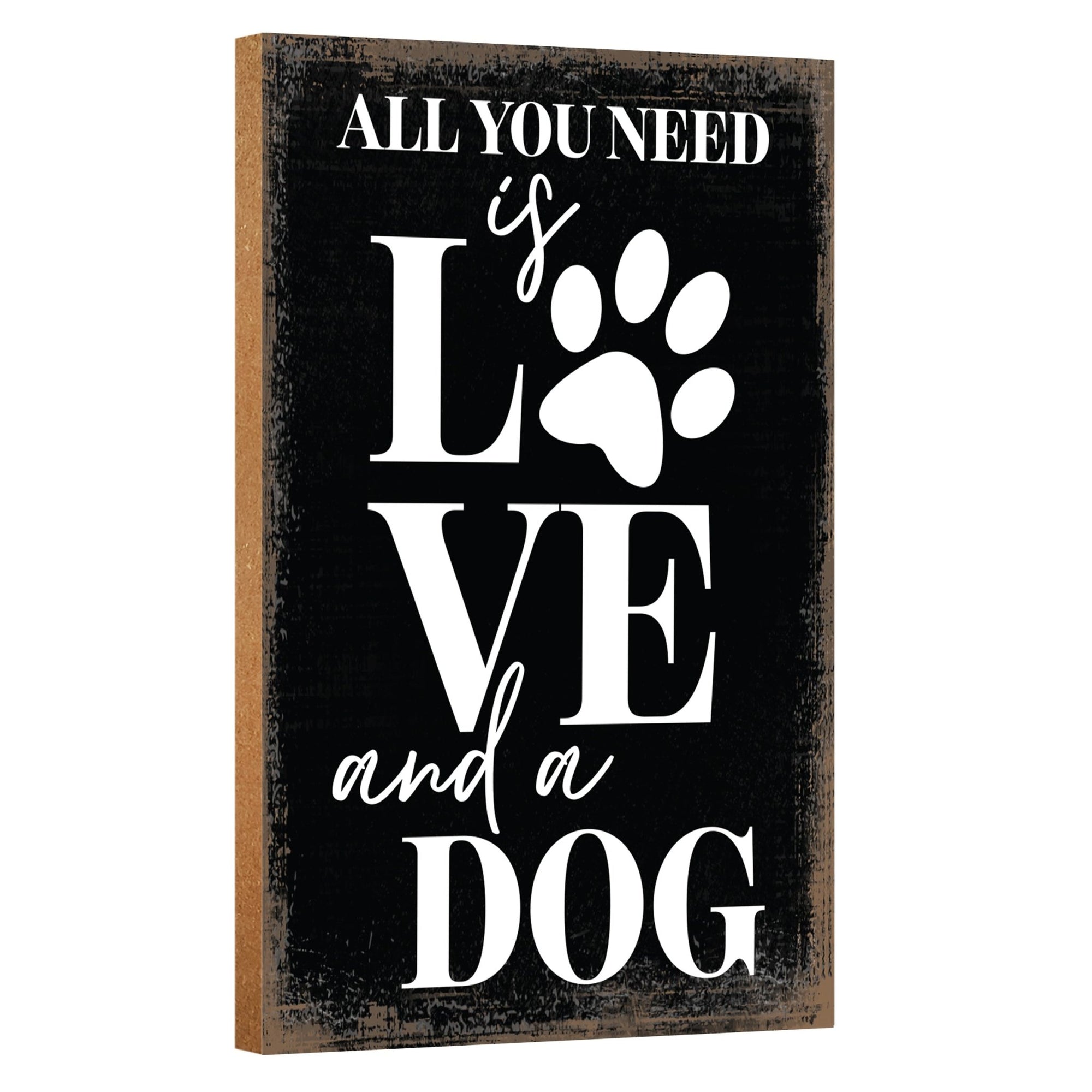 Unique Pet Shelf Décor and Tabletop Signs for Home Décor - LifeSong Milestones