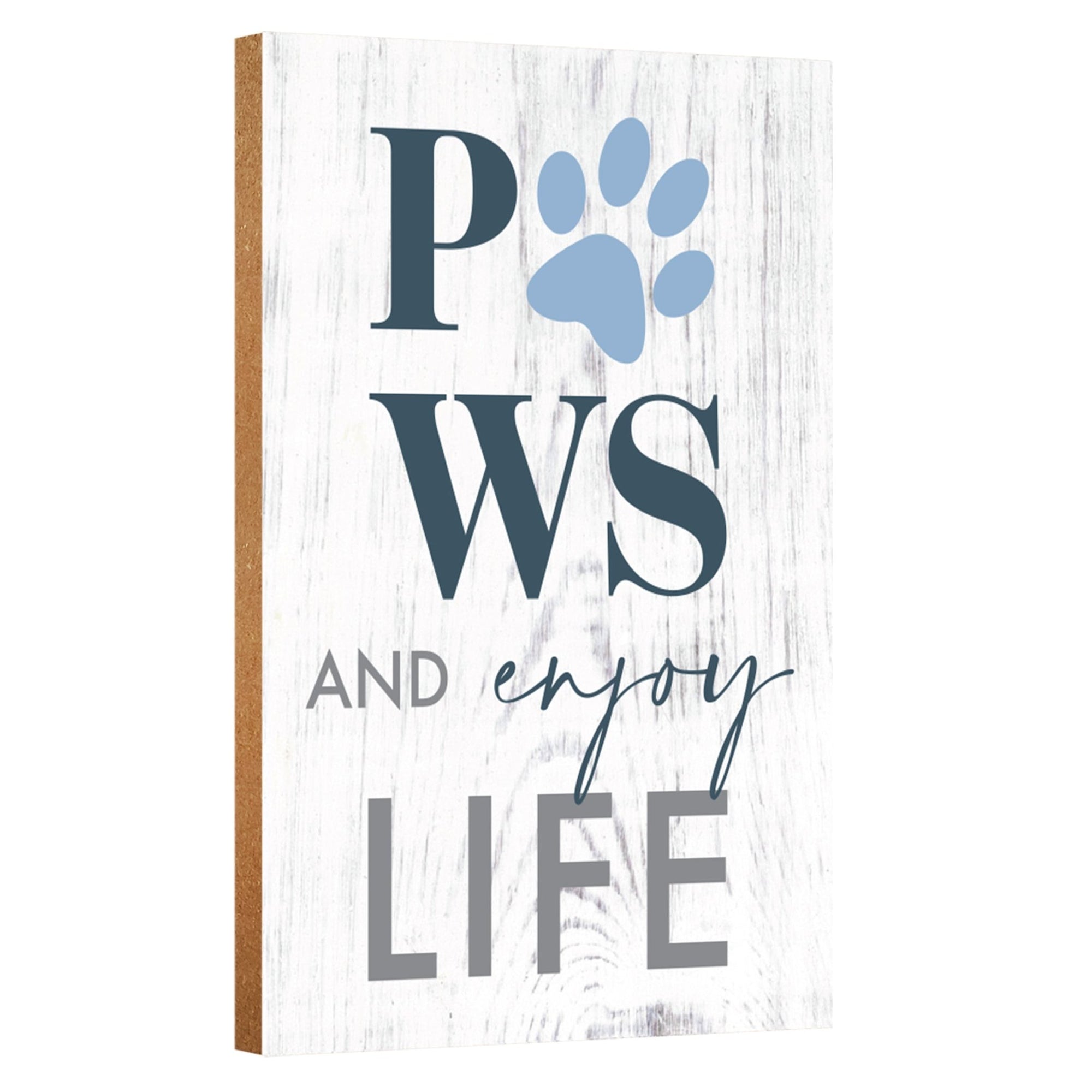 Unique Pet Shelf Décor and Tabletop Signs for Home Décor - LifeSong Milestones