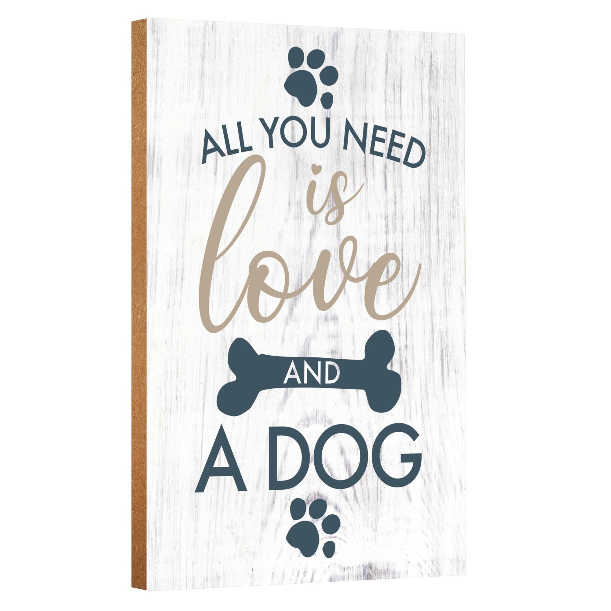 Unique Pet Shelf Décor and Tabletop Signs for Home Décor - LifeSong Milestones