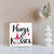 Valentine’s Day Modern Wooden Table Top Sign and Shelf Décor Gift Ideas - LifeSong Milestones