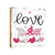 Valentine’s Day Modern Wooden Table Top Sign and Shelf Décor Gift Ideas - LifeSong Milestones