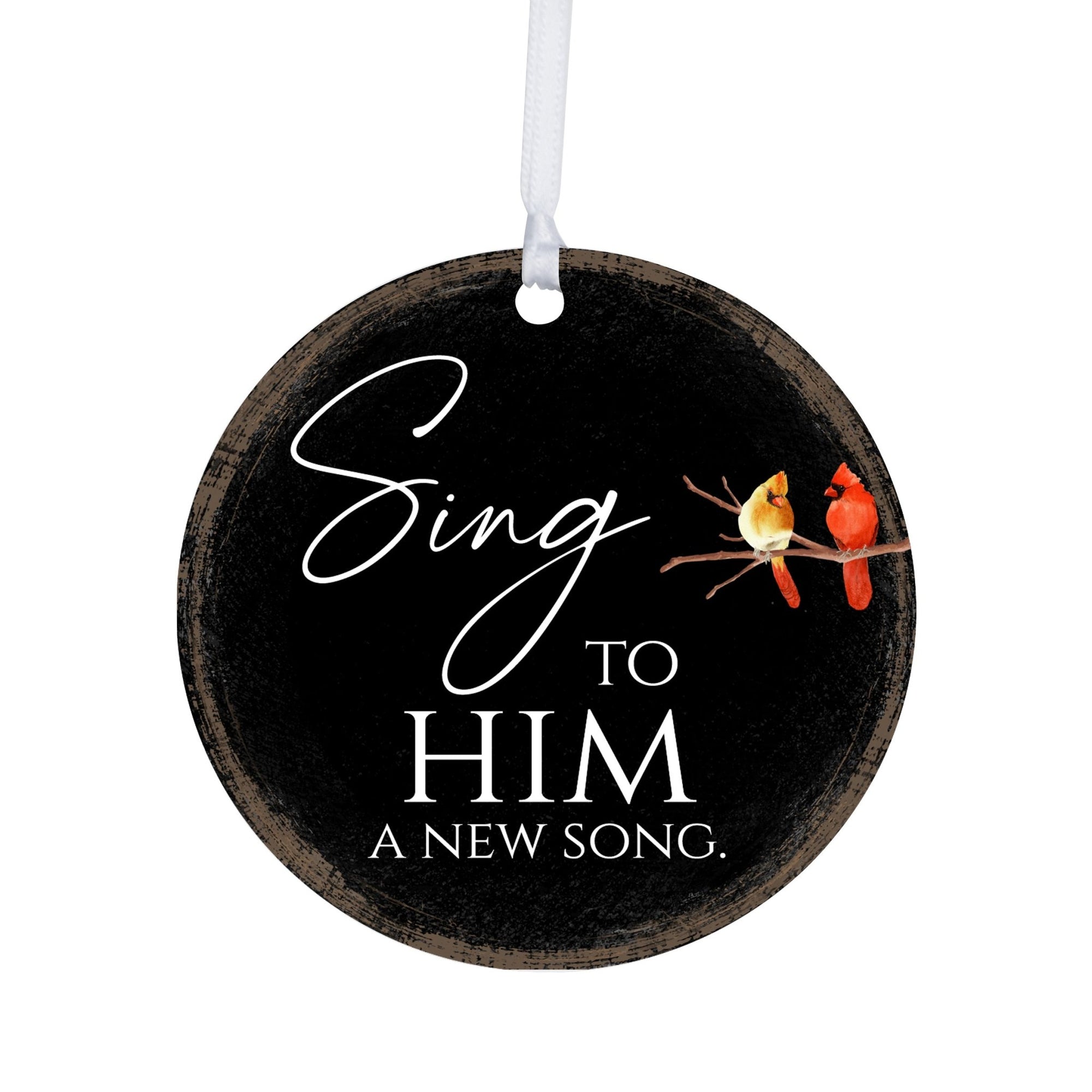 Vintage-Inspired Cardinal Ornament With Everyday Verses Gift Ideas - Sing To Him - LifeSong Milestones