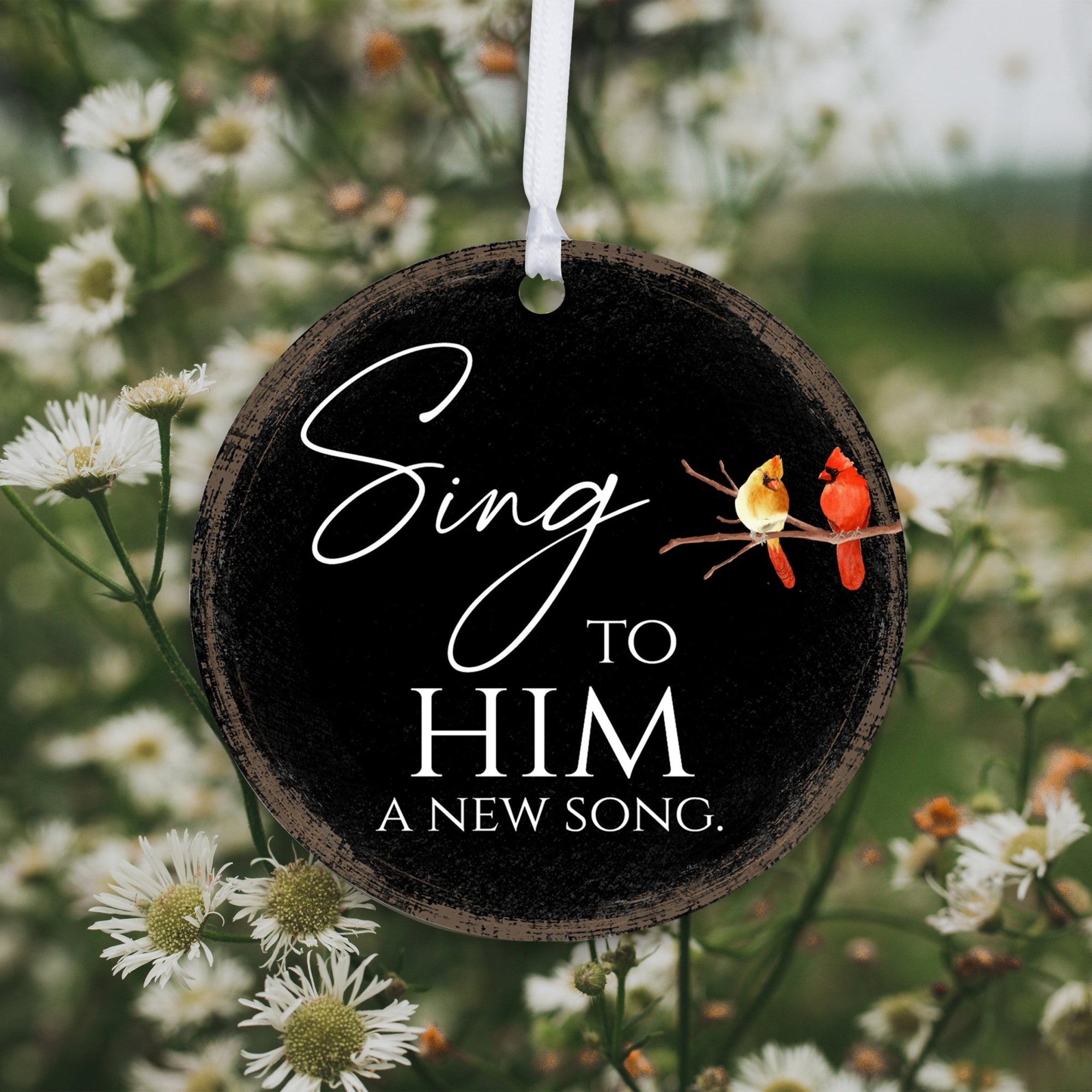 Vintage-Inspired Cardinal Ornament With Everyday Verses Gift Ideas - Sing To Him - LifeSong Milestones