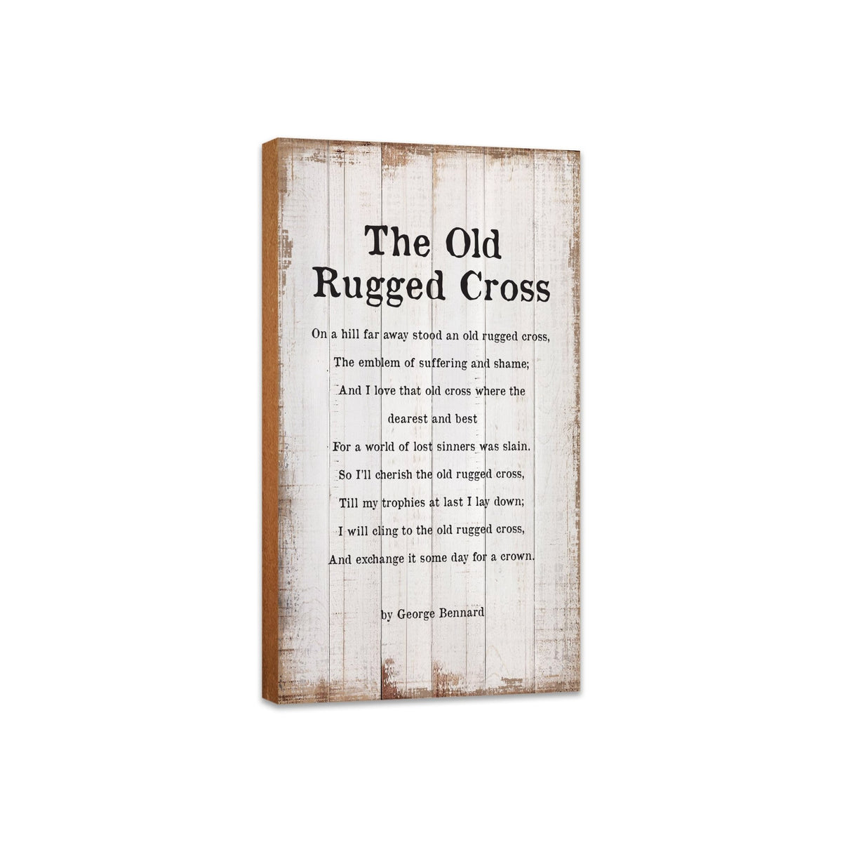 Vintage-Inspired Wooden Wall Hanging Plaque For Home, Offices, &amp; Gift Ideas - The Old Rugged - LifeSong Milestones