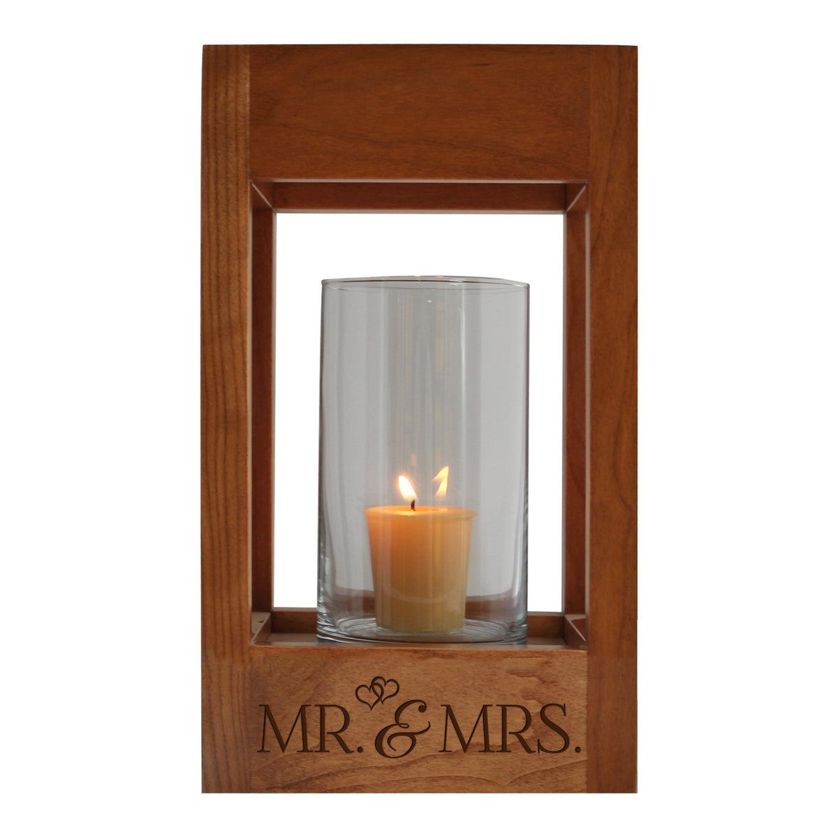 Wedding Anniversary Candle Lantern Gift for Couple - Mr and Mrs - LifeSong Milestones