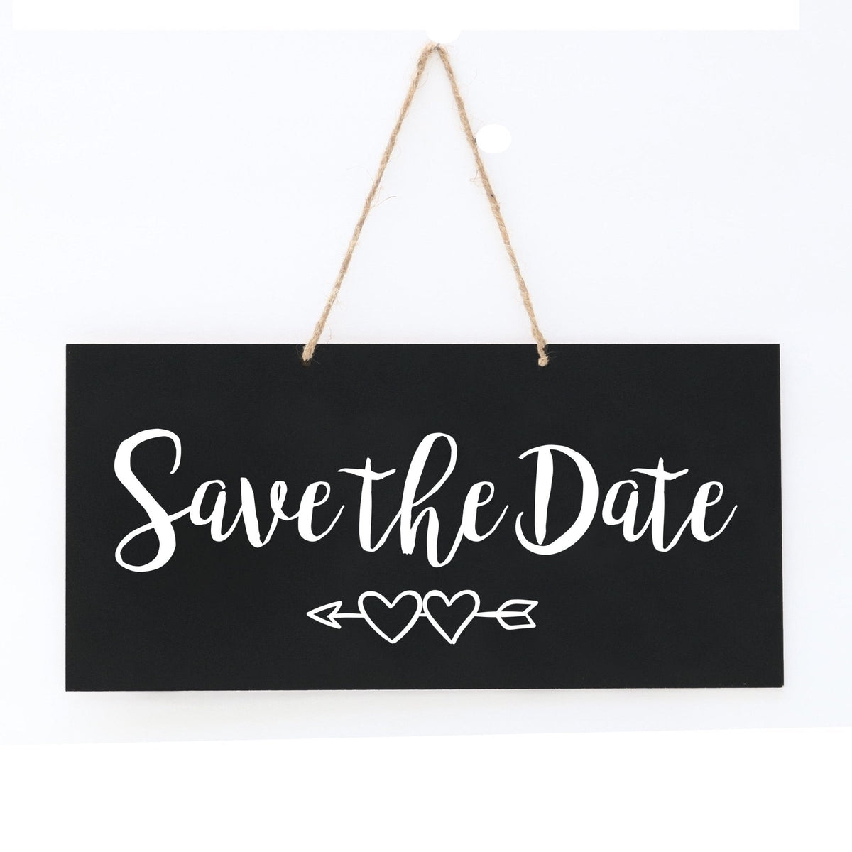 Wedding Rope Sign Decoration For Dog - Save The Date - LifeSong Milestones