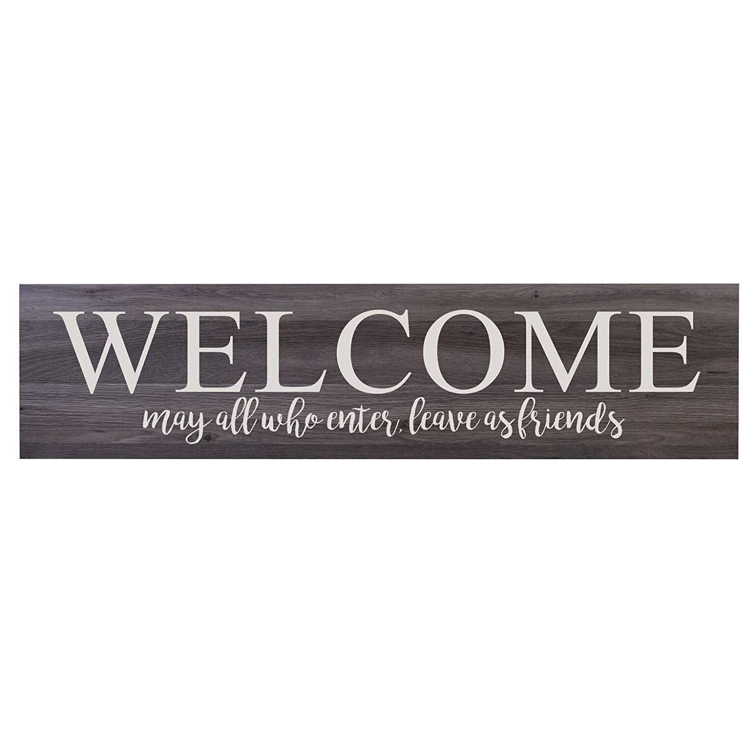 Welcome May All who Enter wall art Sign - LifeSong Milestones