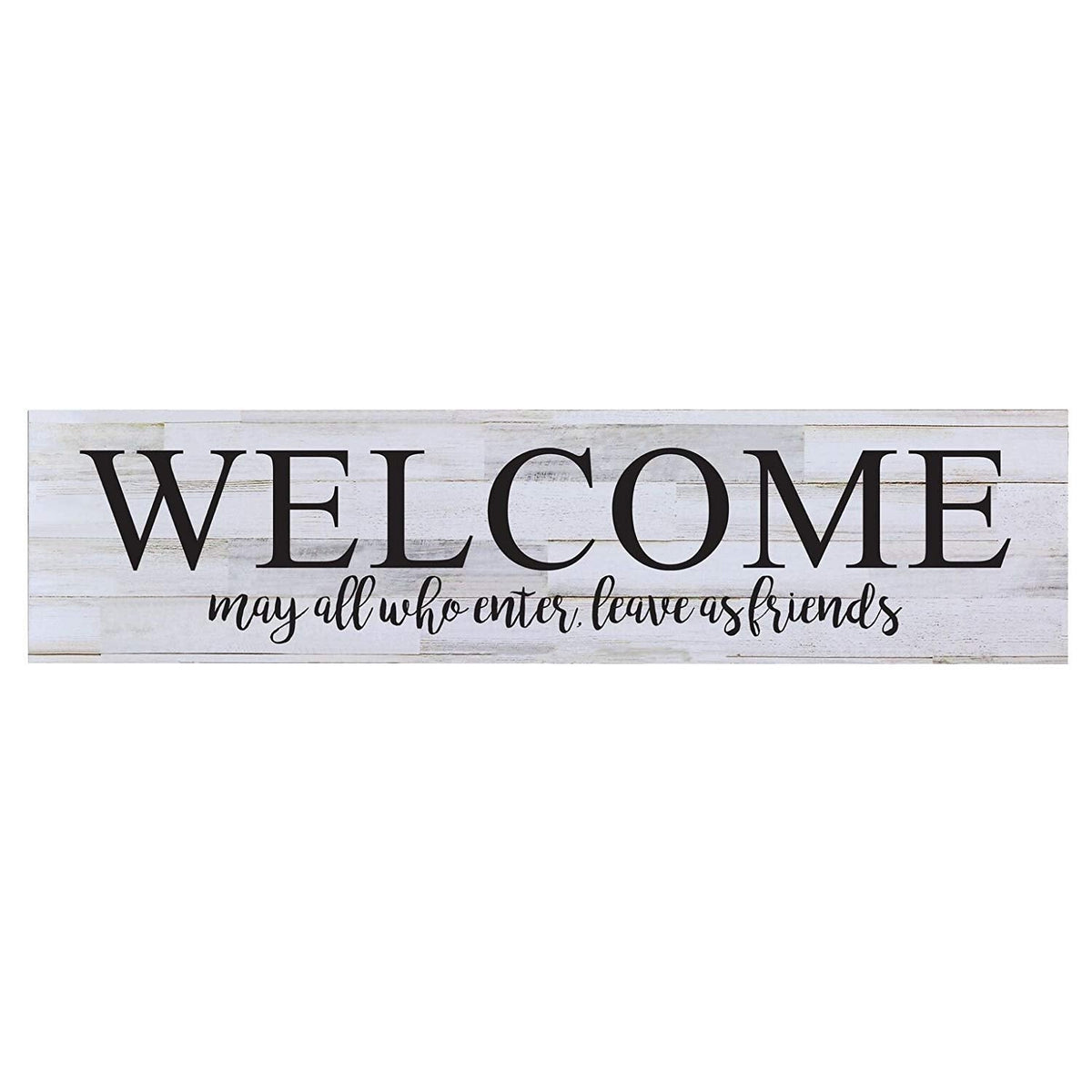 Welcome May All who Enter wall art Sign - LifeSong Milestones