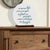 White Round Sign With Wooden Base For Husbands/Boyfriends Gift Ideas - If I Had My Life - LifeSong Milestones