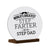 White Round Sign With Wooden Base For Stepdad Gift Ideas - World's Greatest Dad - LifeSong Milestones