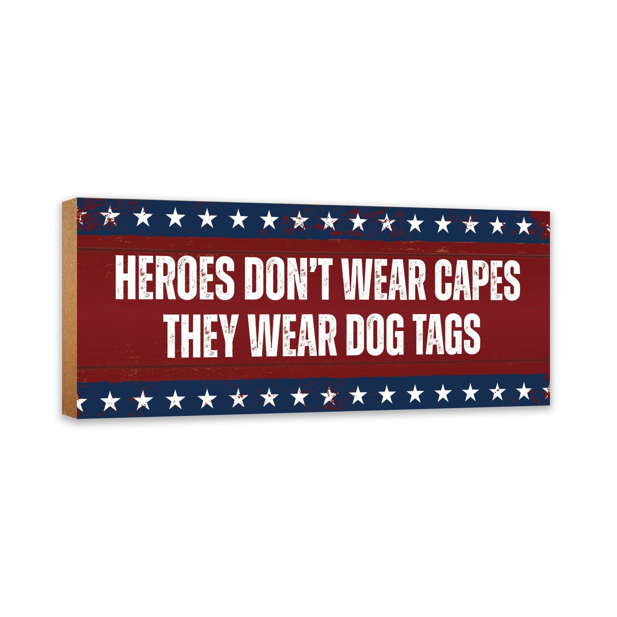 Wooden Americana Shelf Décor and Tabletop Signs - LifeSong Milestones