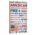 Wooden Americana Wall Plaque for Home Decorations - LifeSong Milestones