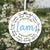 Wooden Baptism Hanging Ornament Gift for Godchild - I Am Strong - LifeSong Milestones