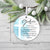 Wooden Baptism Hanging Ornament Gift for Godson - On This Day I Stand To Say - LifeSong Milestones