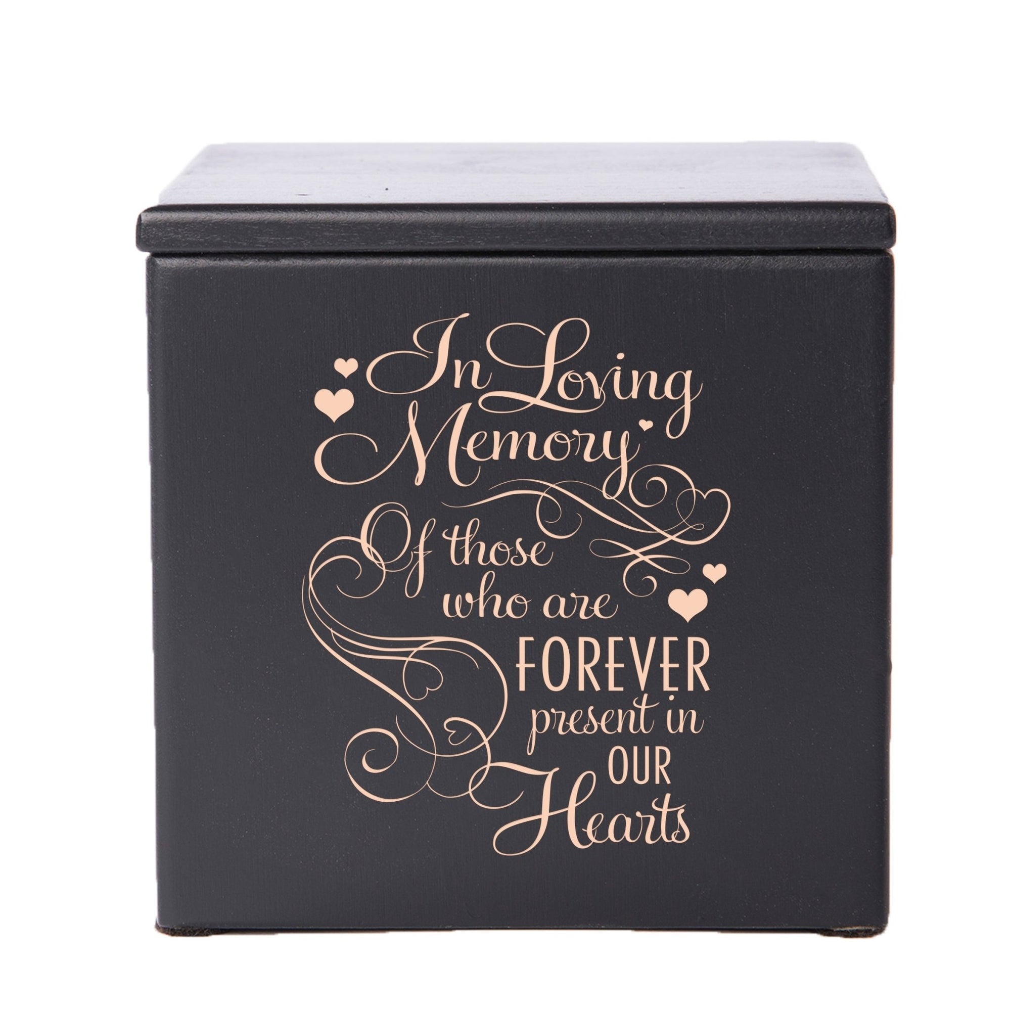 Handcrafted Memorial Small Cremation Urn Box for Special Tributes