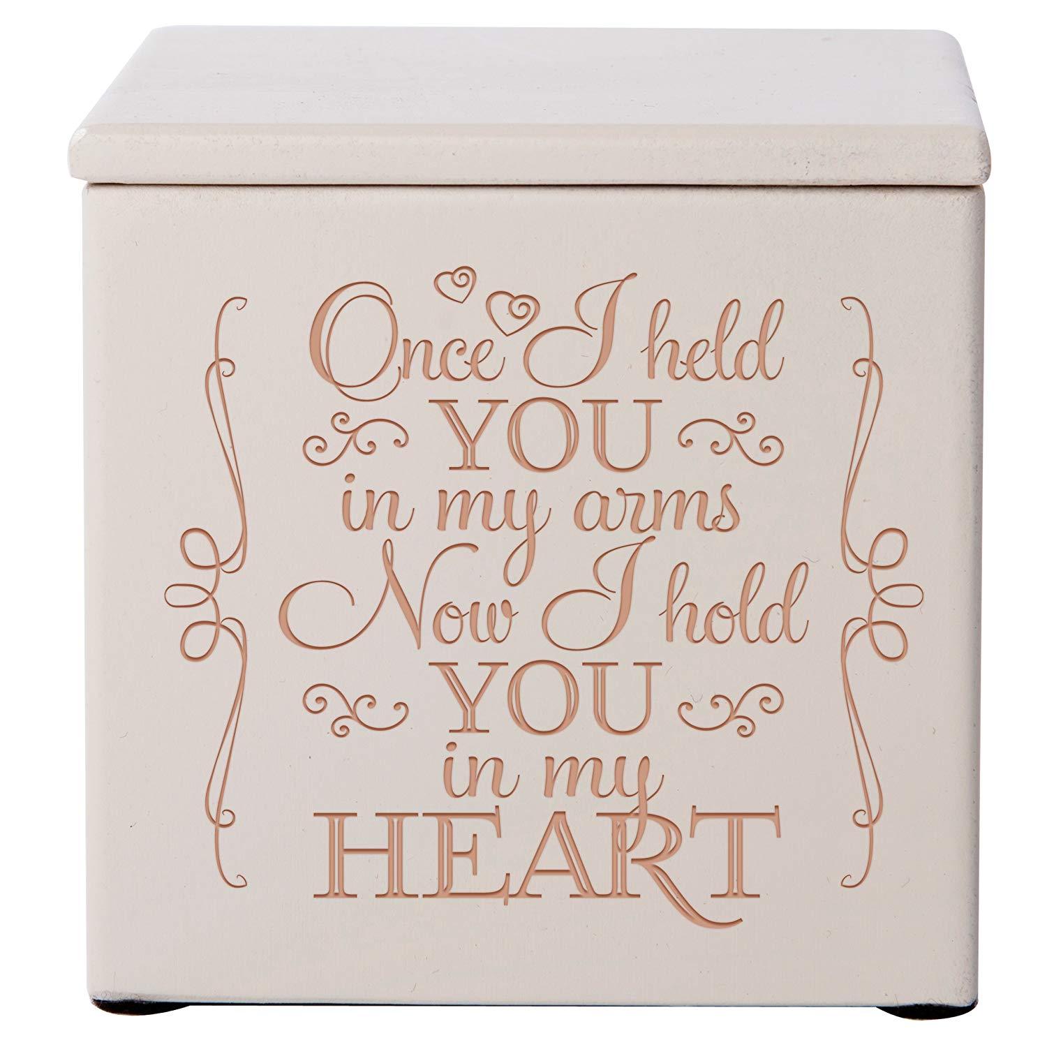 Wooden Tabletop Memorial Cremation Urn Box Human Ashes