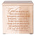 Memorial Wooden Keepsake Urn Box for Human Ashes