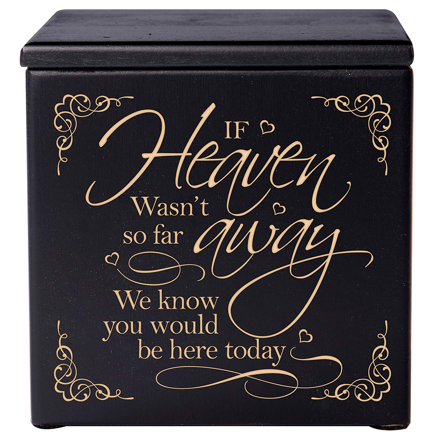 Funeral Wooden Keepsake Urn Box for Funeral Service