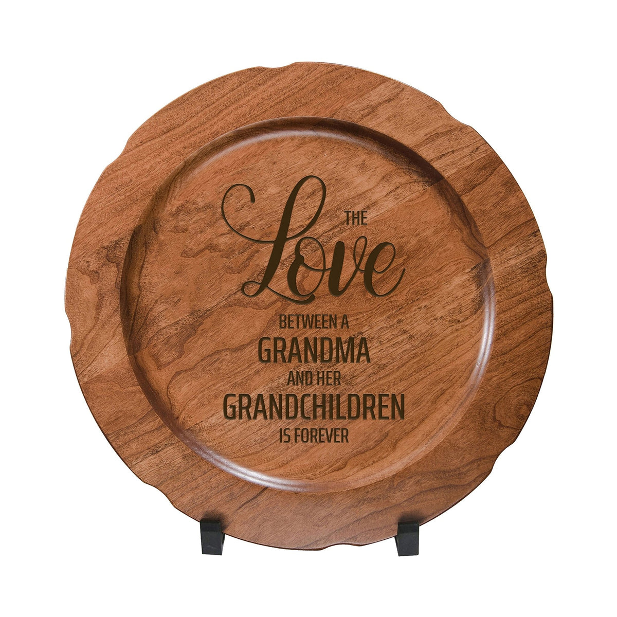 Wooden Decorative Plate 12” - The Love - LifeSong Milestones