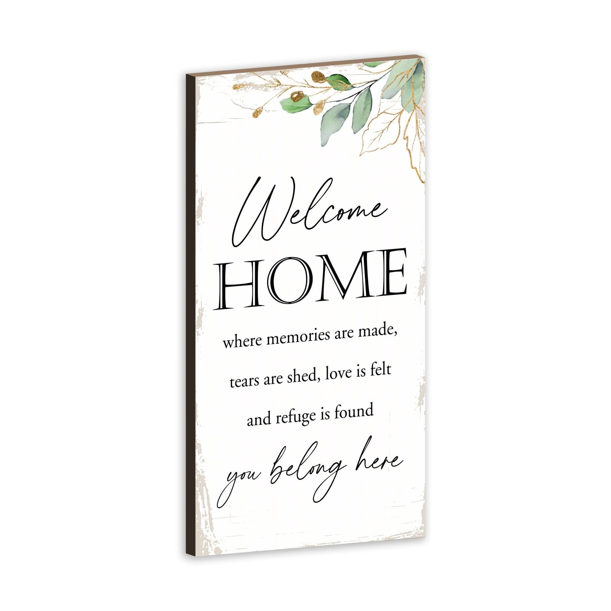 Wooden Family Wall Plaque for Home Decorations - LifeSong Milestones