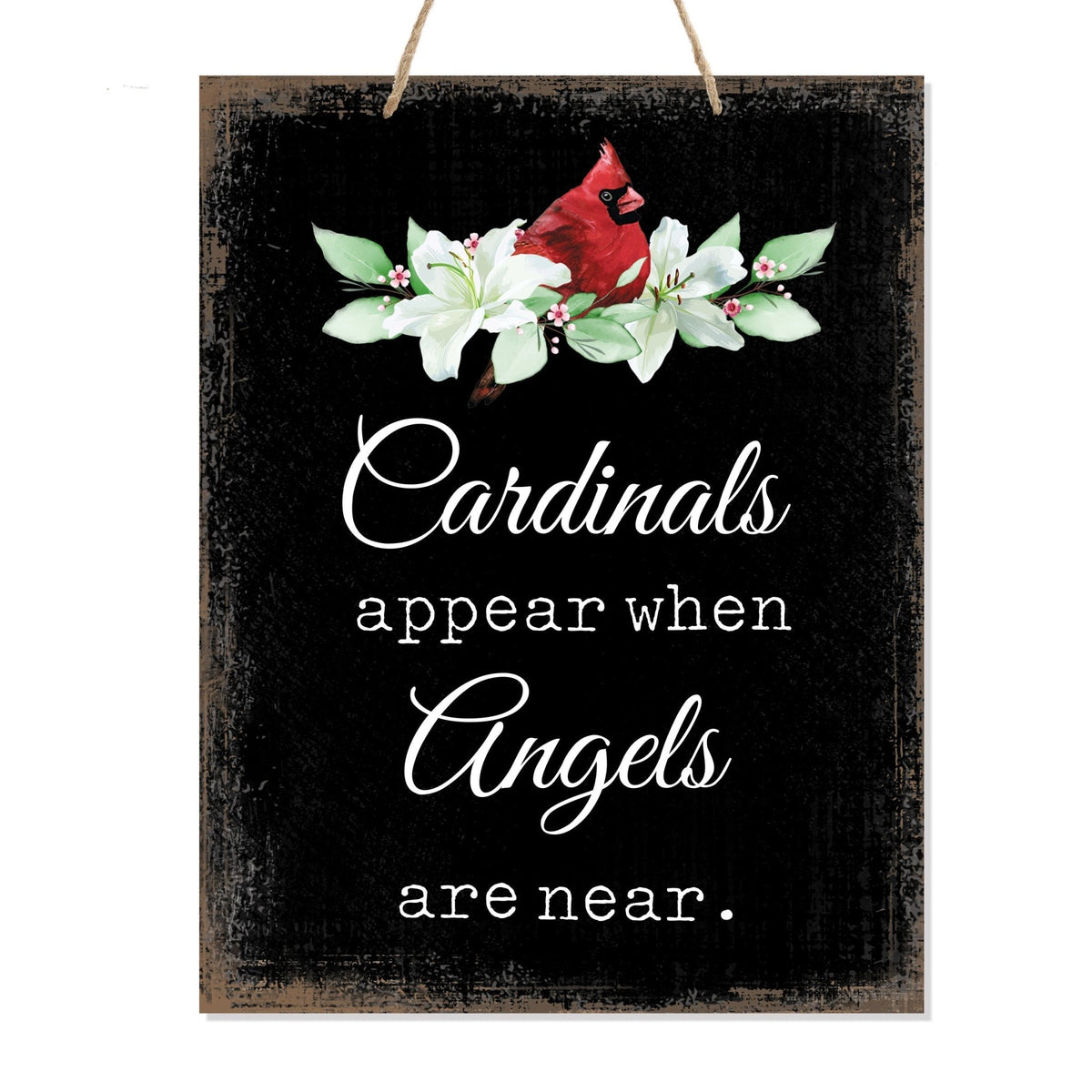 Wooden Hanging Memorial Wall Signs for Bereavement Gifts - LifeSong Milestones