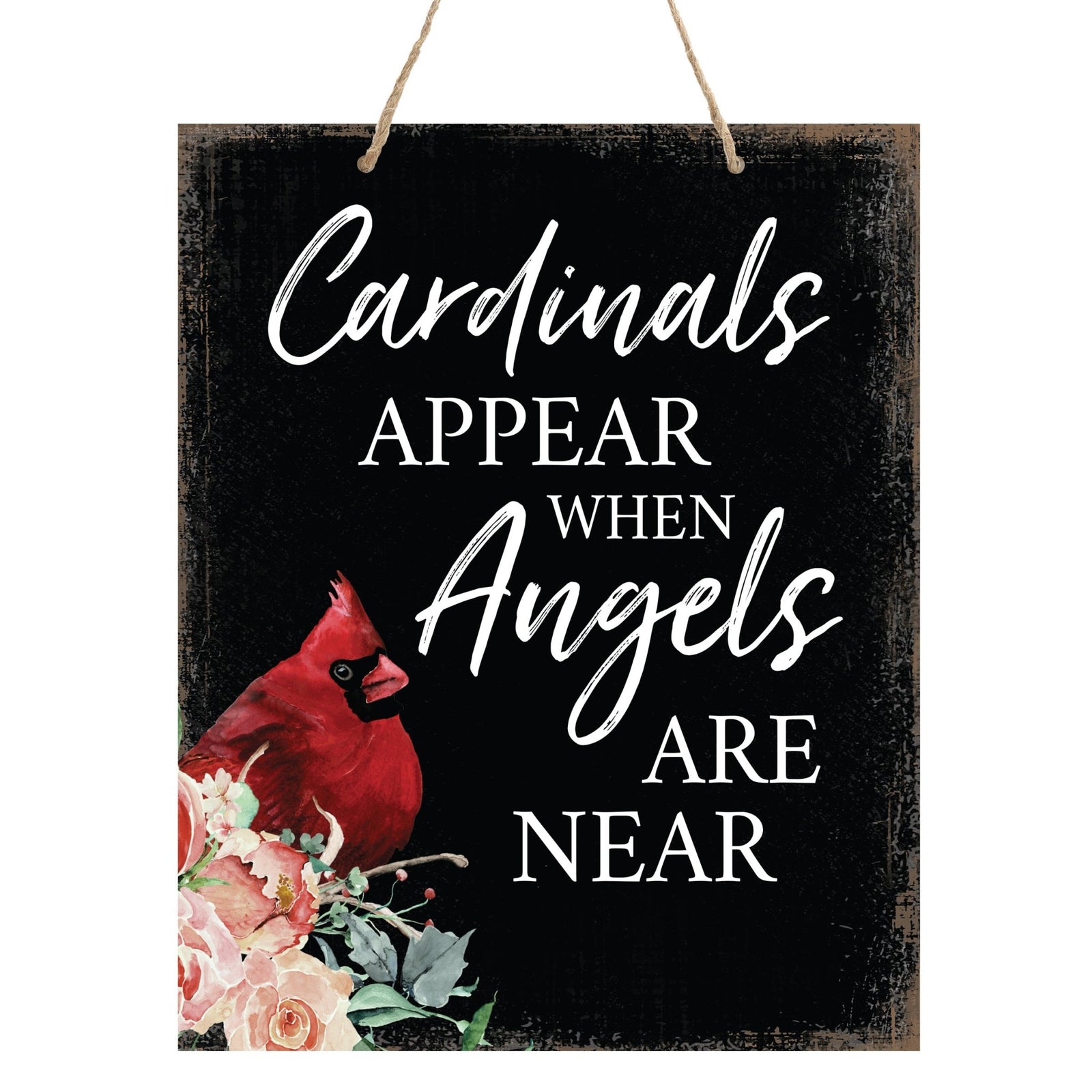 Wooden Hanging Memorial Wall Signs for Bereavement Gifts - LifeSong Milestones