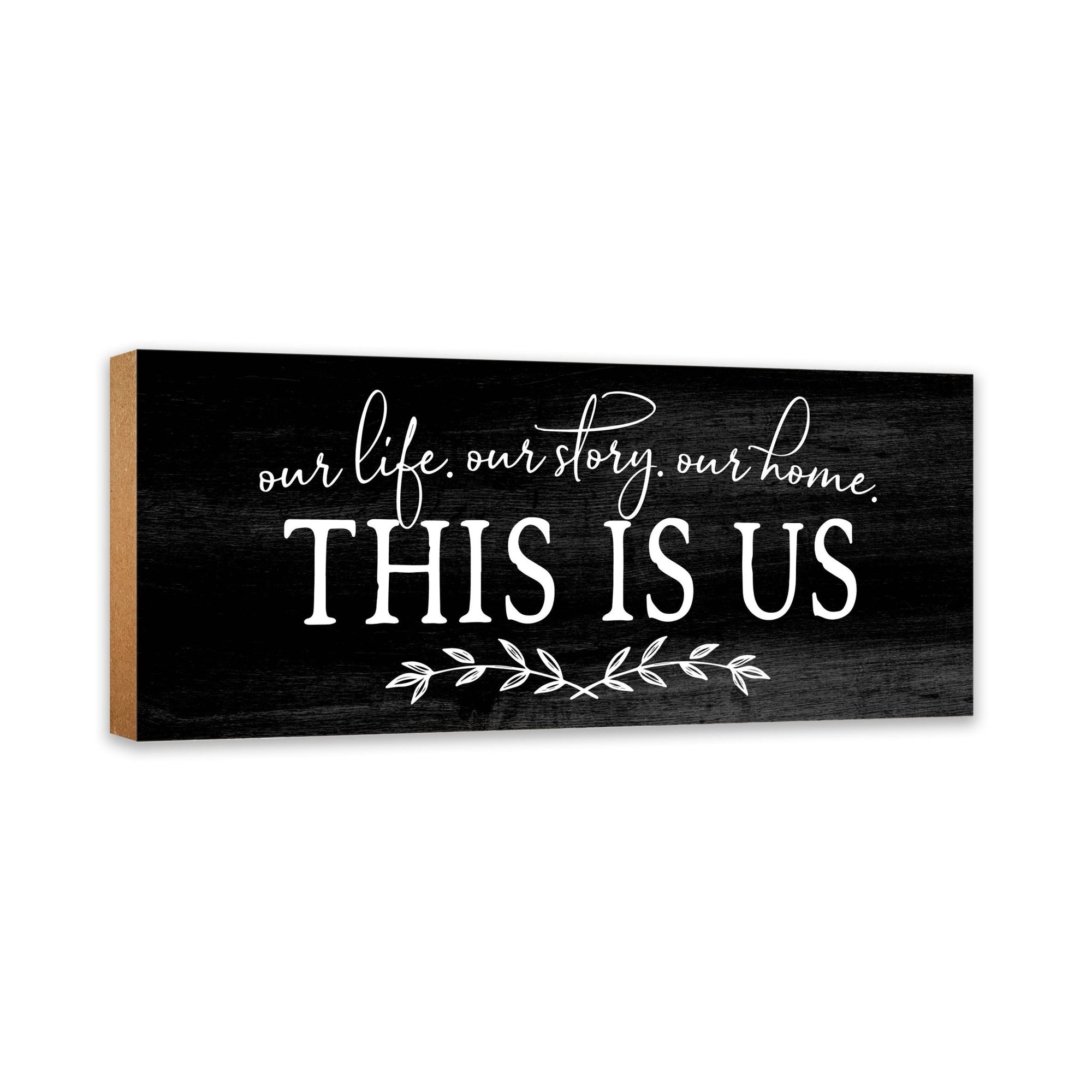 Wooden Inspirational Unique Shelf Décor and Tabletop Signs - LifeSong Milestones