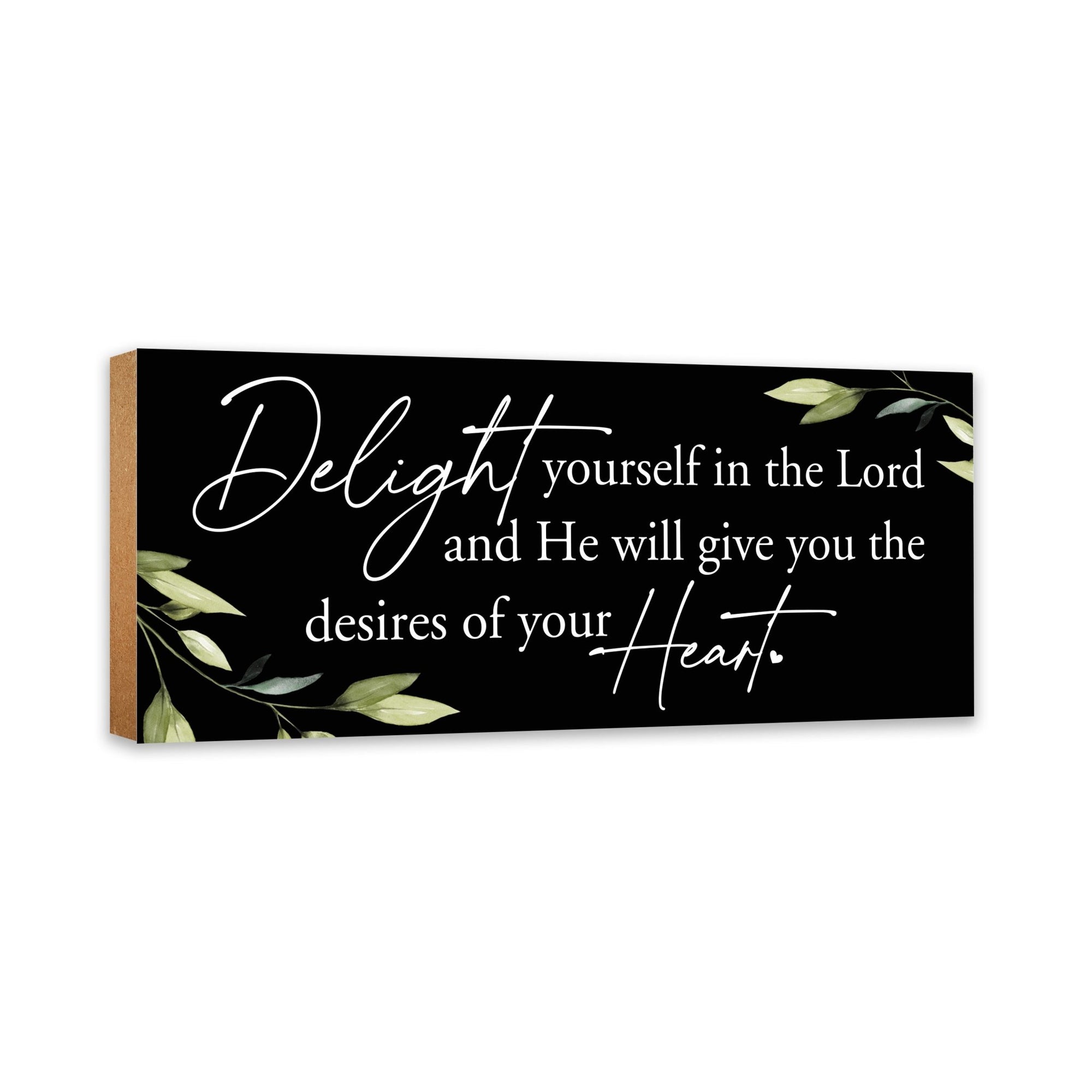 Wooden Inspirational Unique Shelf Décor and Tabletop Signs - LifeSong Milestones