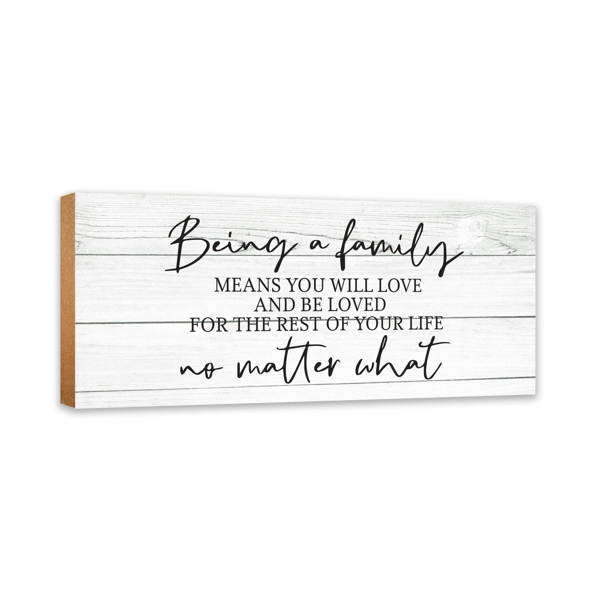 Wooden Inspirational Unique Shelf Décor and Tabletop Signs - LifeSong Milestones