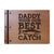 Wooden Memorial Large Guestbook with Fisherman Verse for Funeral Service - Daddy Your Our Best Catch - LifeSong Milestones