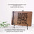 Wooden Memorial Large Guestbook with Fisherman Verse for Funeral Service - Daddy Your Our Best Catch - LifeSong Milestones