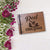 Wooden Memorial Large Guestbook with Fisherman Verse for Funeral Service - Reel Cool Dad - LifeSong Milestones