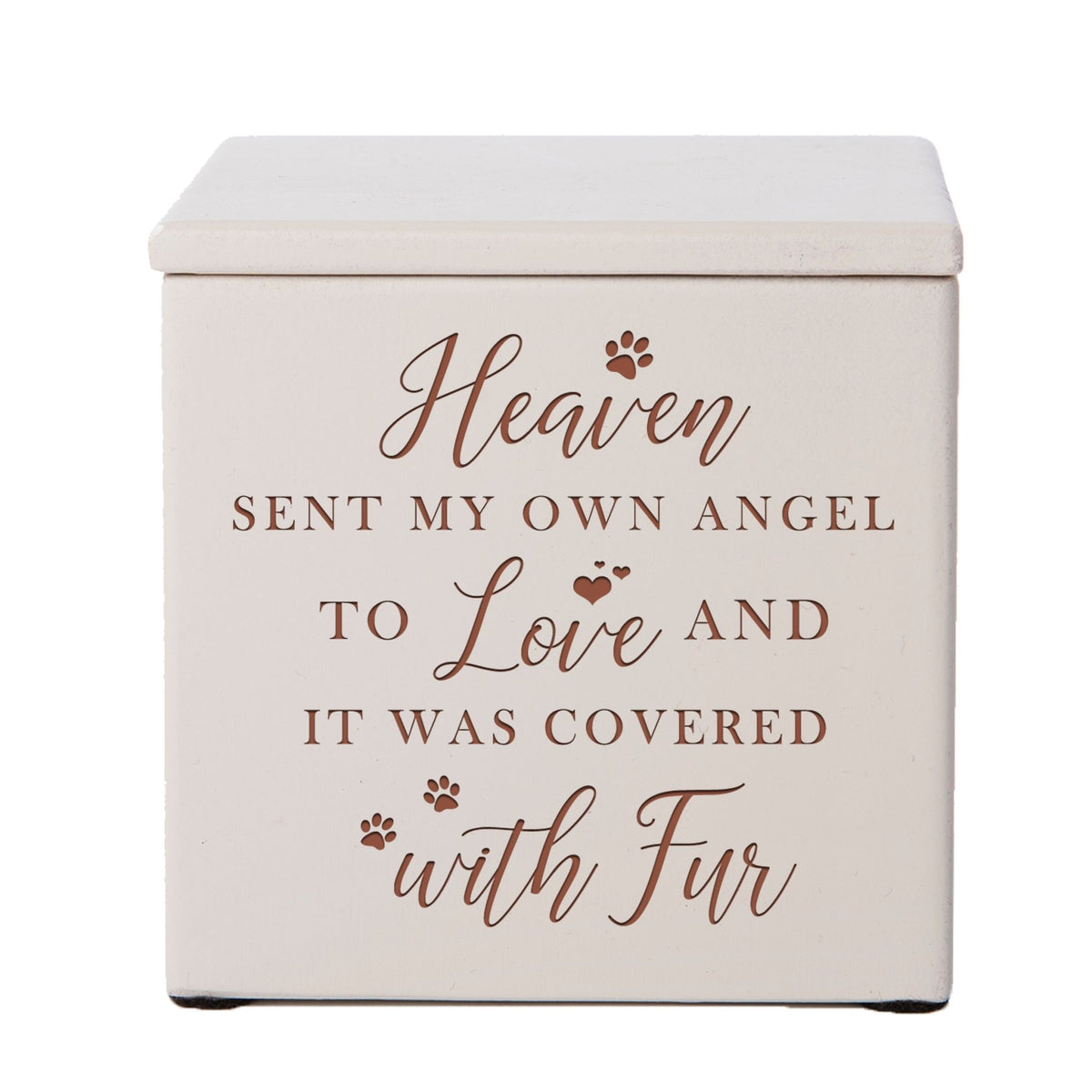 Handcrafted Pet Cremation Urn Box with Engraving