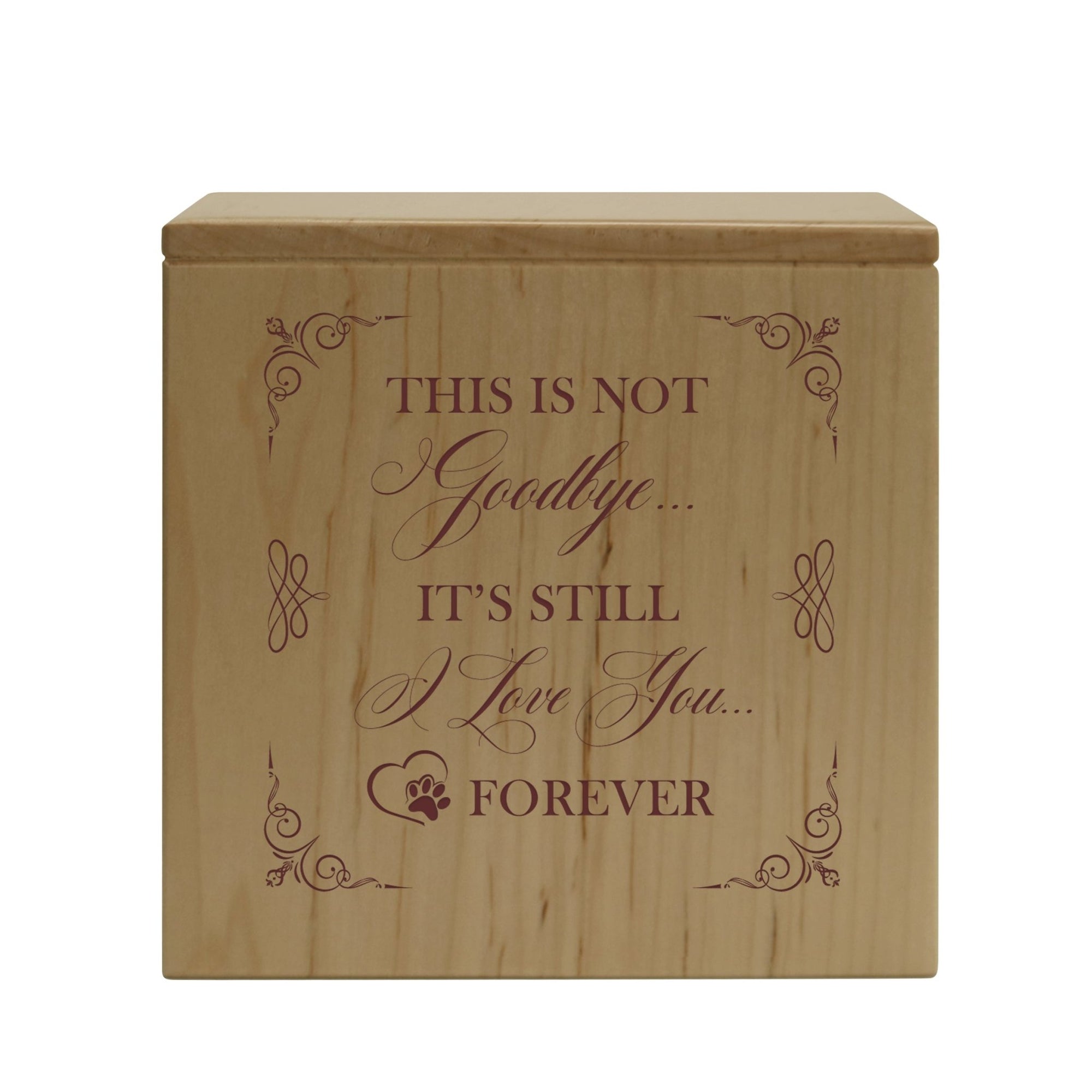 Funeral Engraved Small Tabletop for Pet Cremation Urn