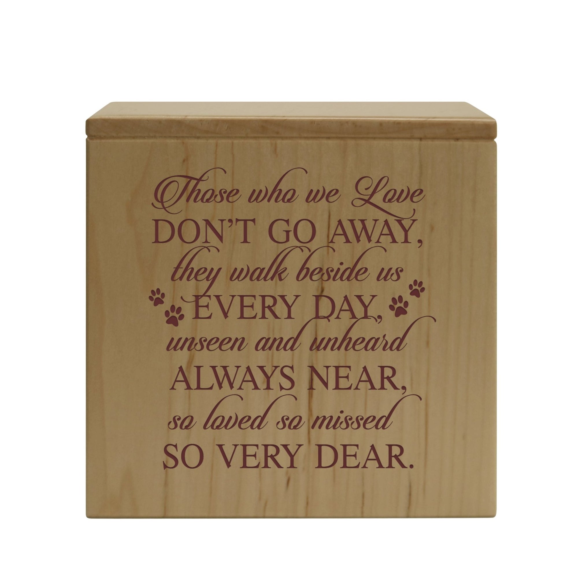 Beloved Pet Funeral Keepsake Cremation Urn Box