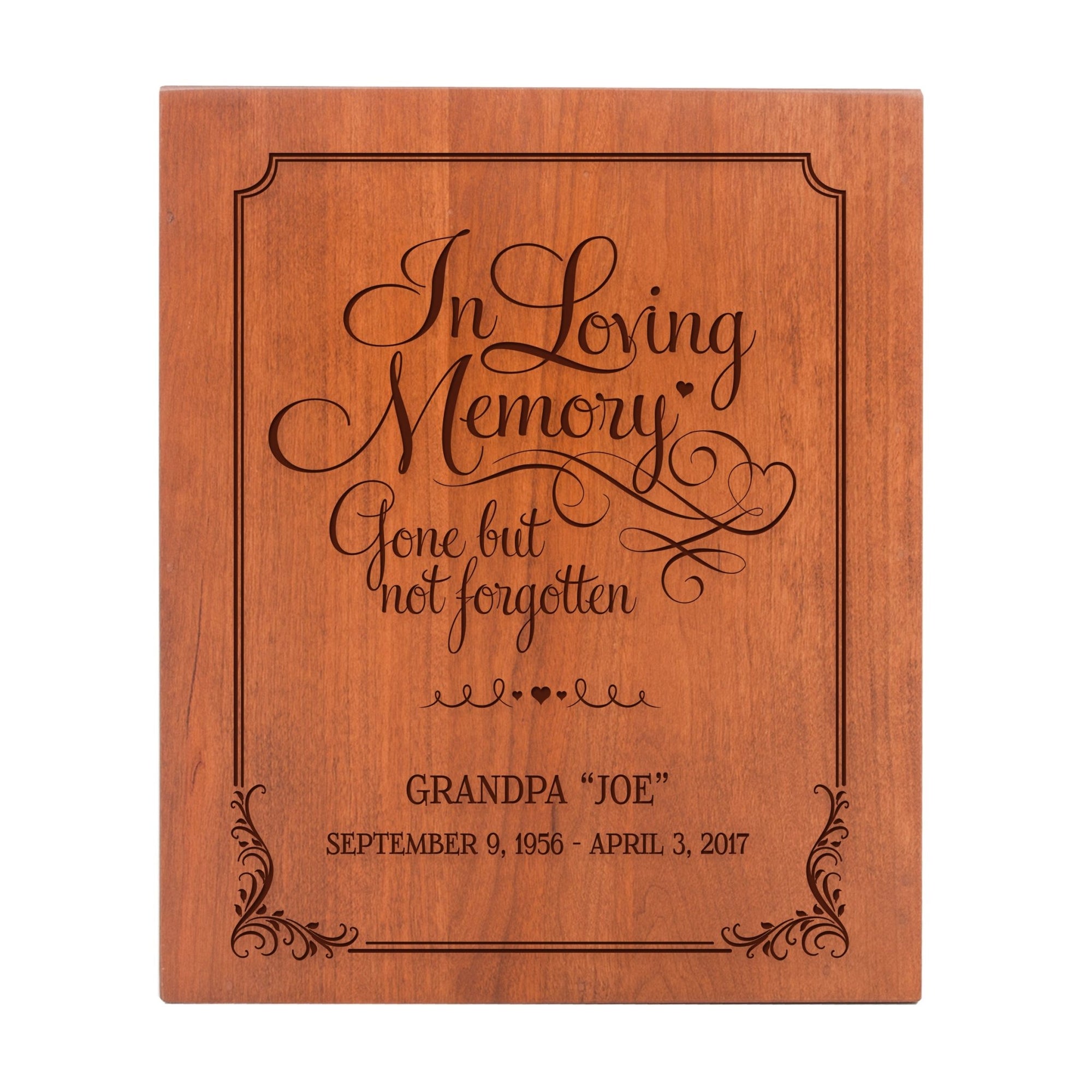 Custom Memorial Handcrafted Wooden Keepsake Scattering Urn Box