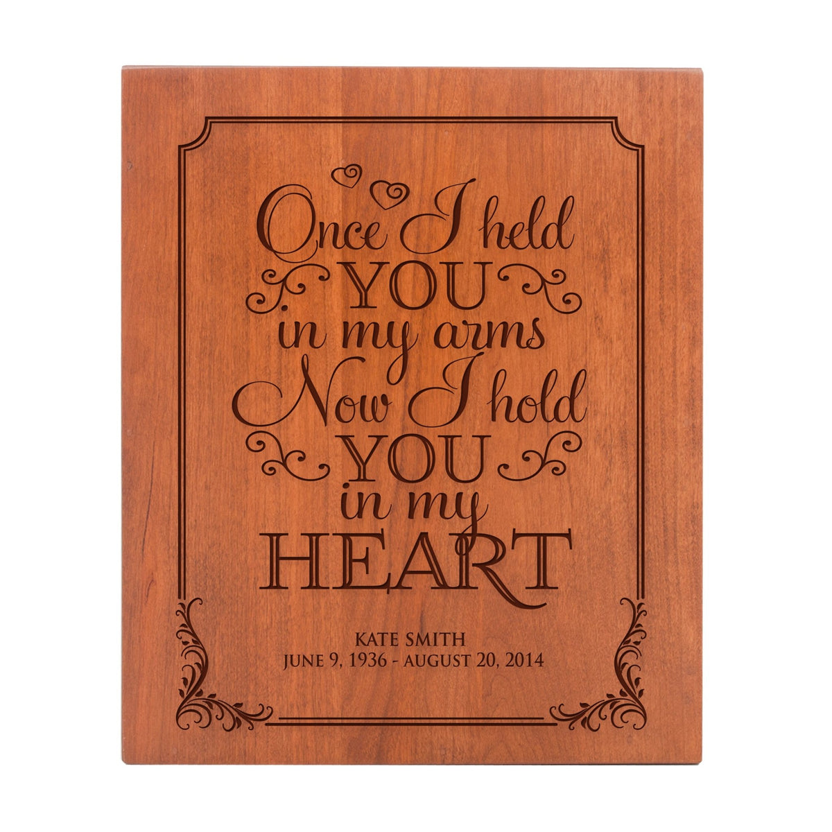 Custom Memorial Handcrafted Wooden Keepsake Scattering Urn Box