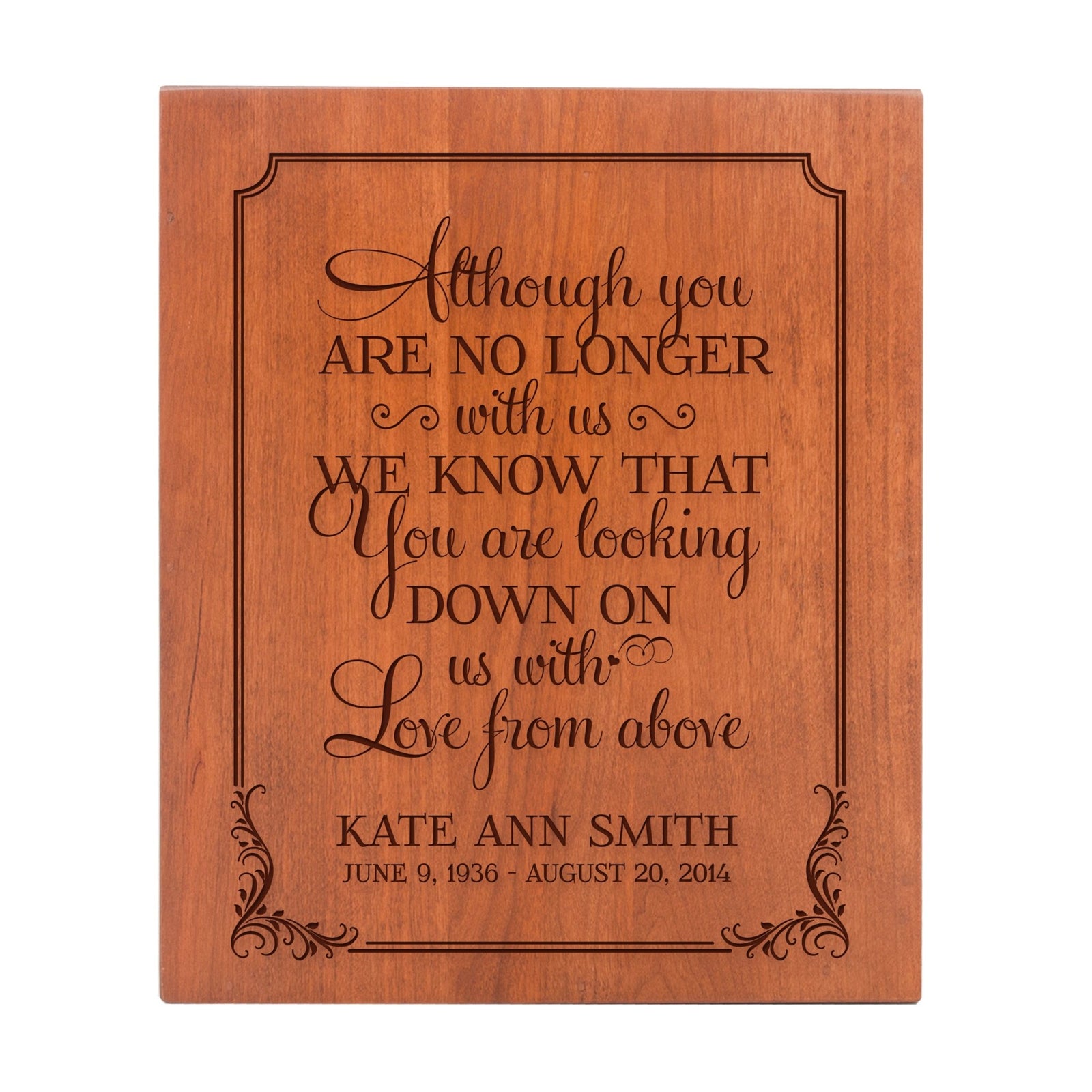 Custom Memorial Handcrafted Wooden Keepsake Scattering Urn Box