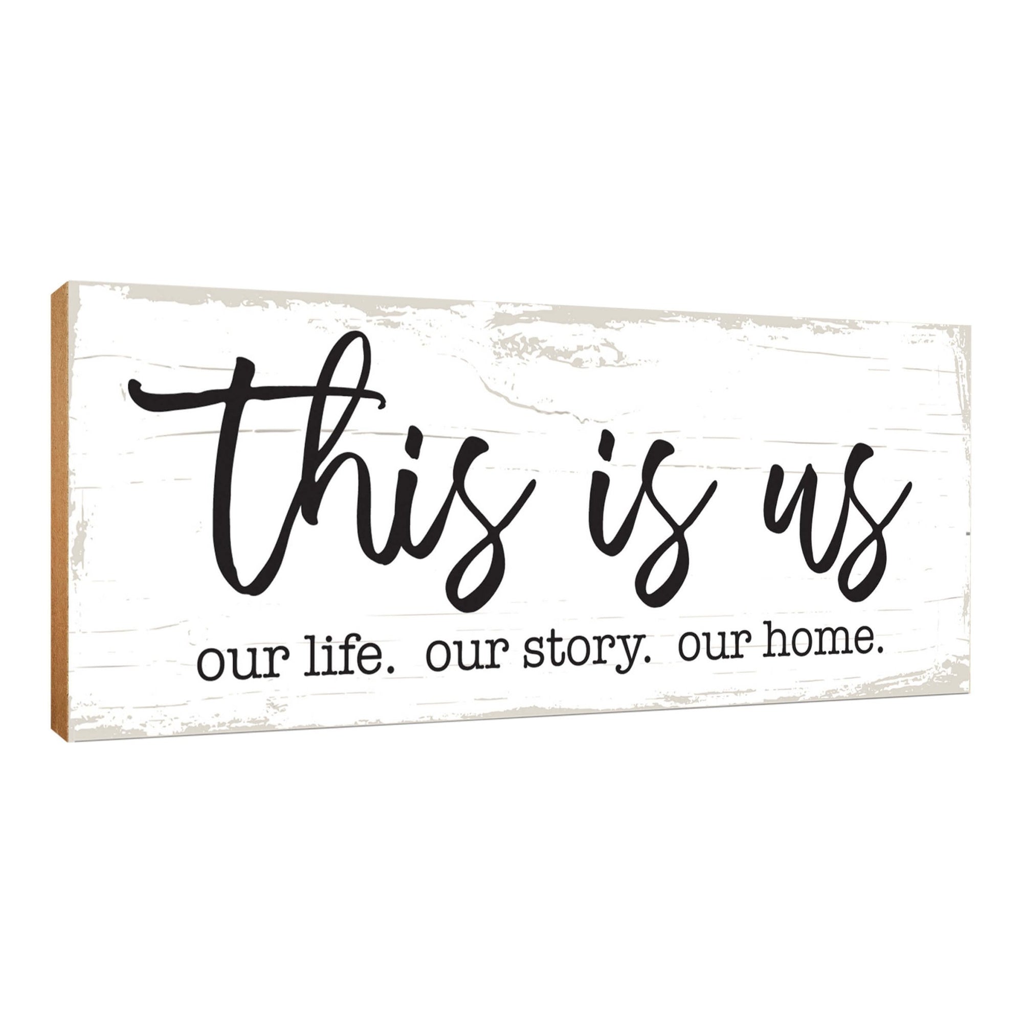 Wooden Shelf and Table Top Decor Signs Gift for Mother’s Day - LifeSong Milestones