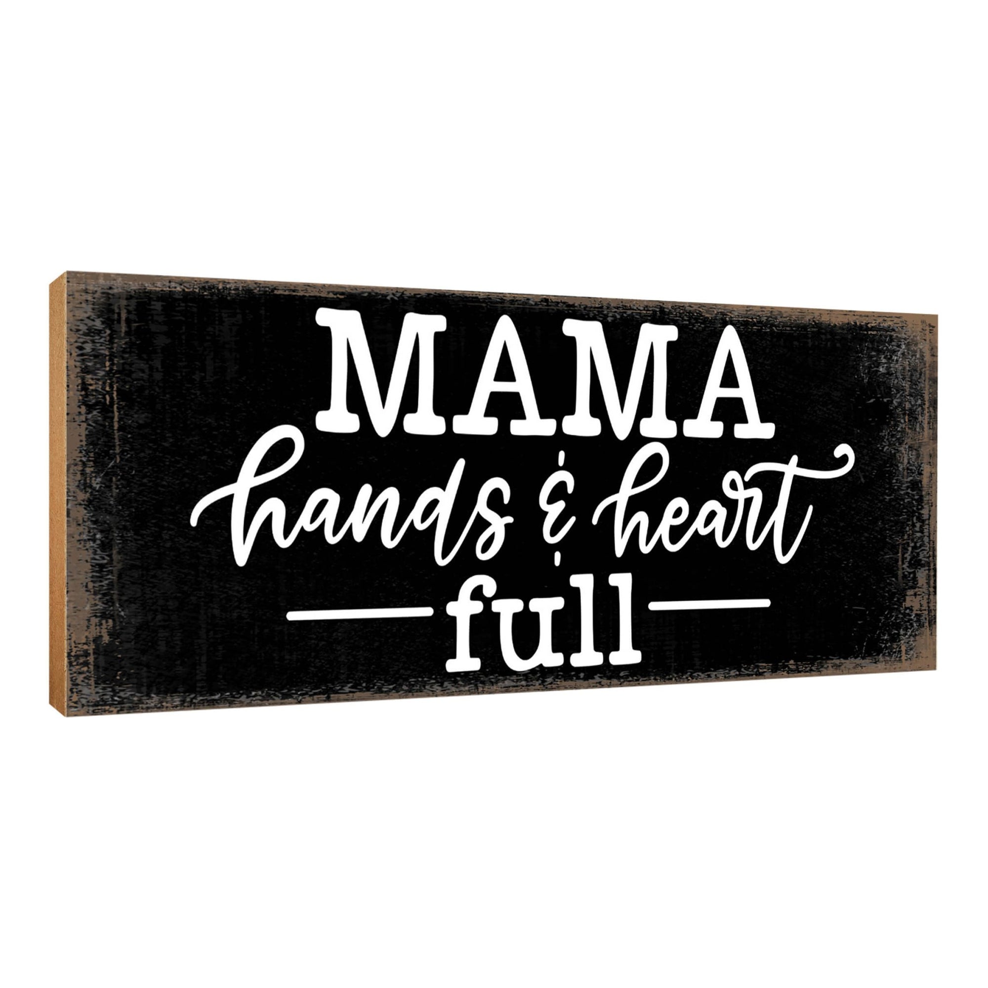 Wooden Shelf and Table Top Decor Signs Gift for Mother’s Day - LifeSong Milestones