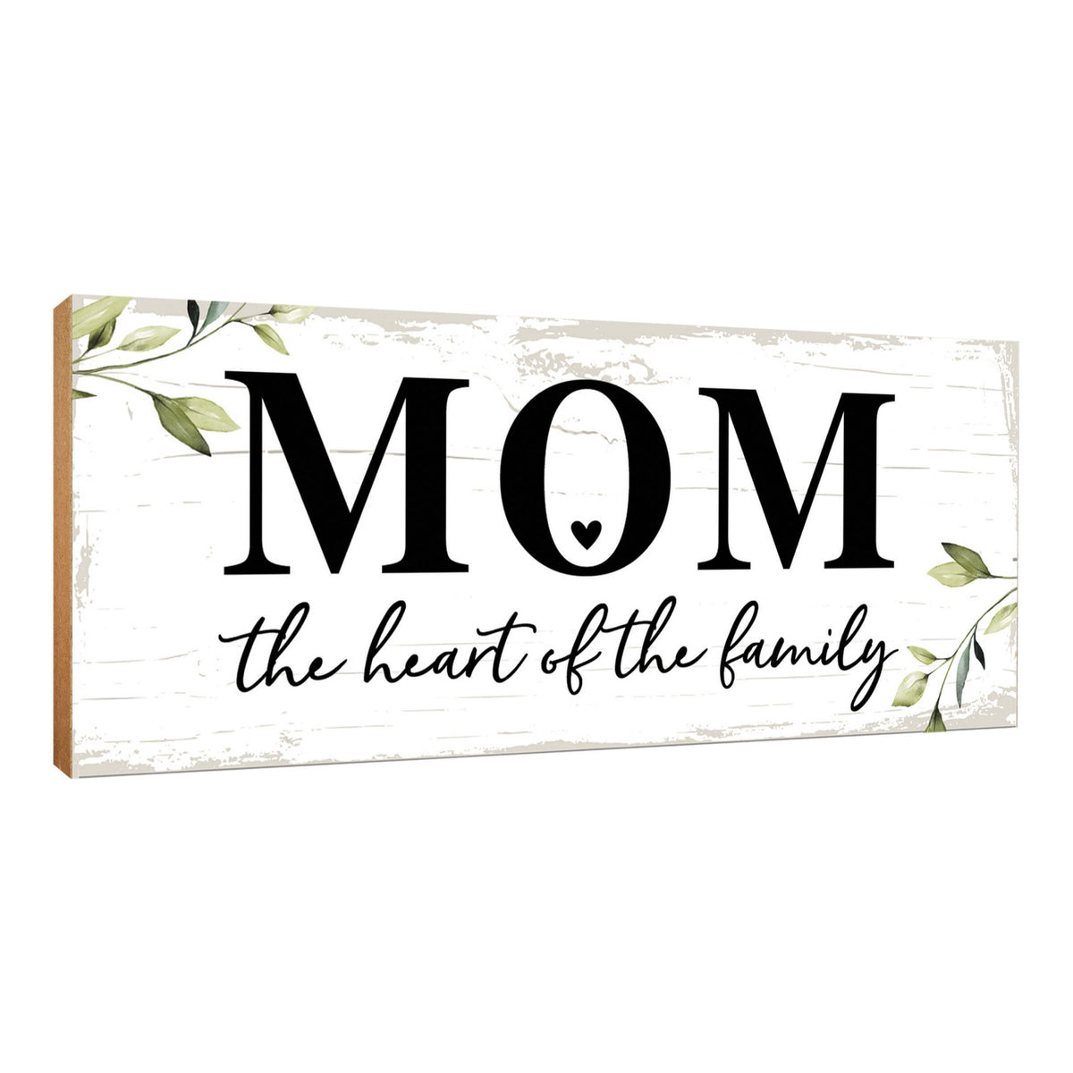 Wooden Shelf and Table Top Decor Signs Gift for Mother’s Day - LifeSong Milestones