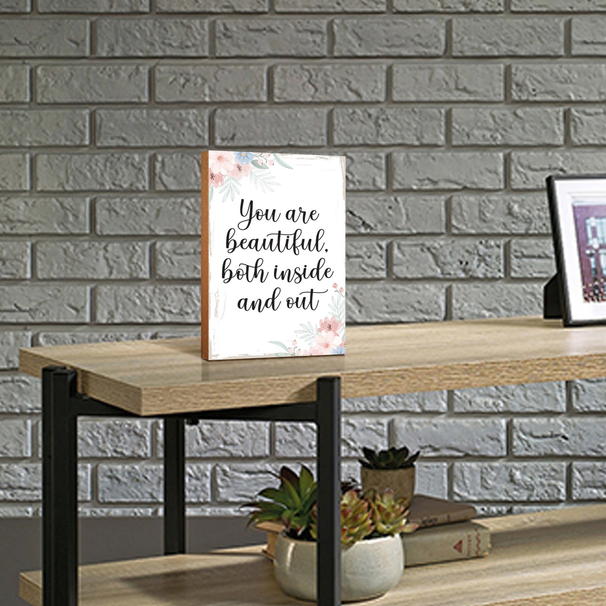 Wooden Shelf and Tabletop Home Decor Gift for Mother’s Day - LifeSong Milestones