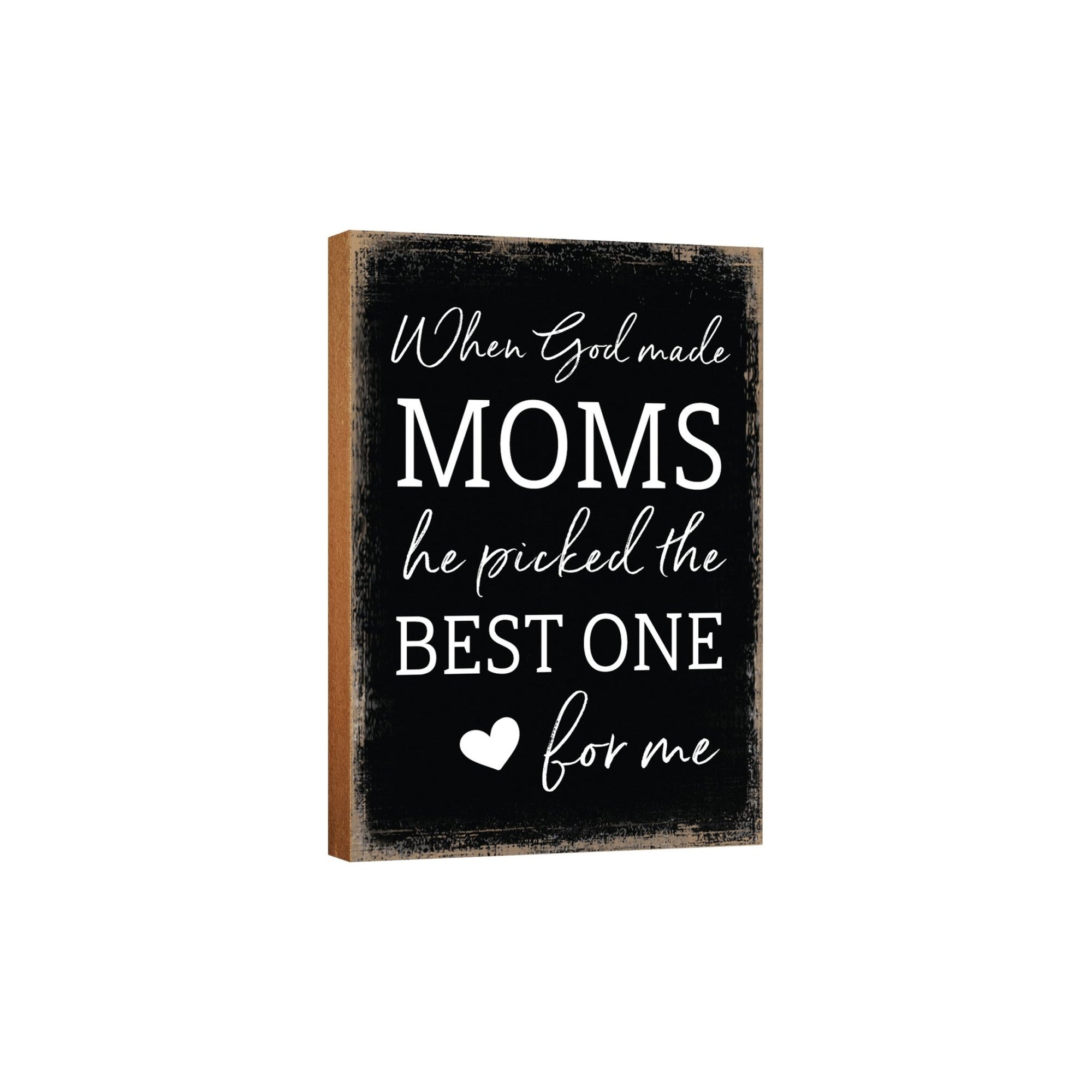 Wooden Shelf and Tabletop Home Decor Gift for Mother’s Day - LifeSong Milestones