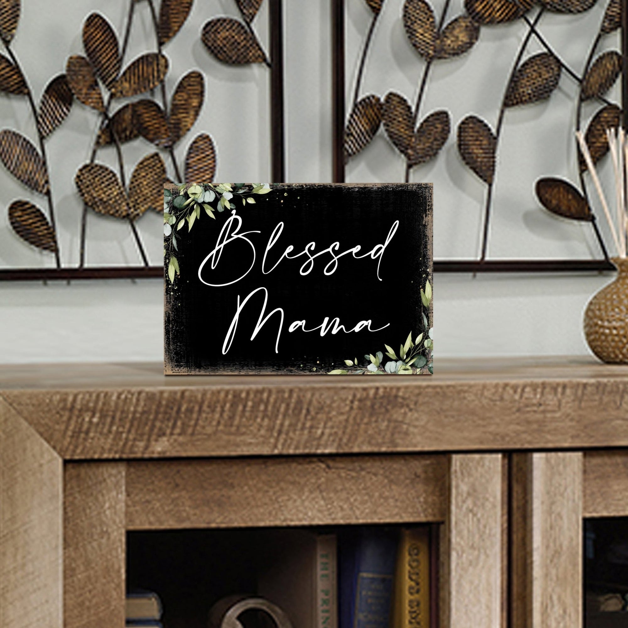 Wooden Shelf and Tabletop Home Decor Gift for Mother’s Day - LifeSong Milestones