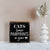 Wooden Shelf Decor and Tabletop Signs with Pet Verses - Cats Leave Pawprints - LifeSong Milestones