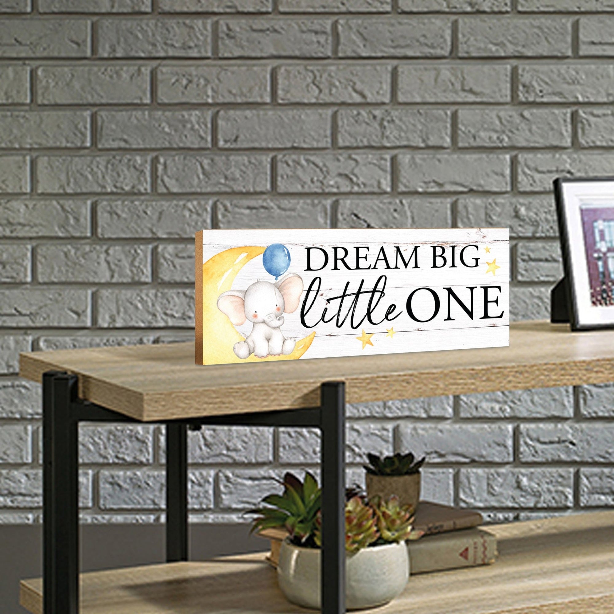 Wooden Unique Shelf Décor and Tabletop Signs for Home Decor - LifeSong Milestones