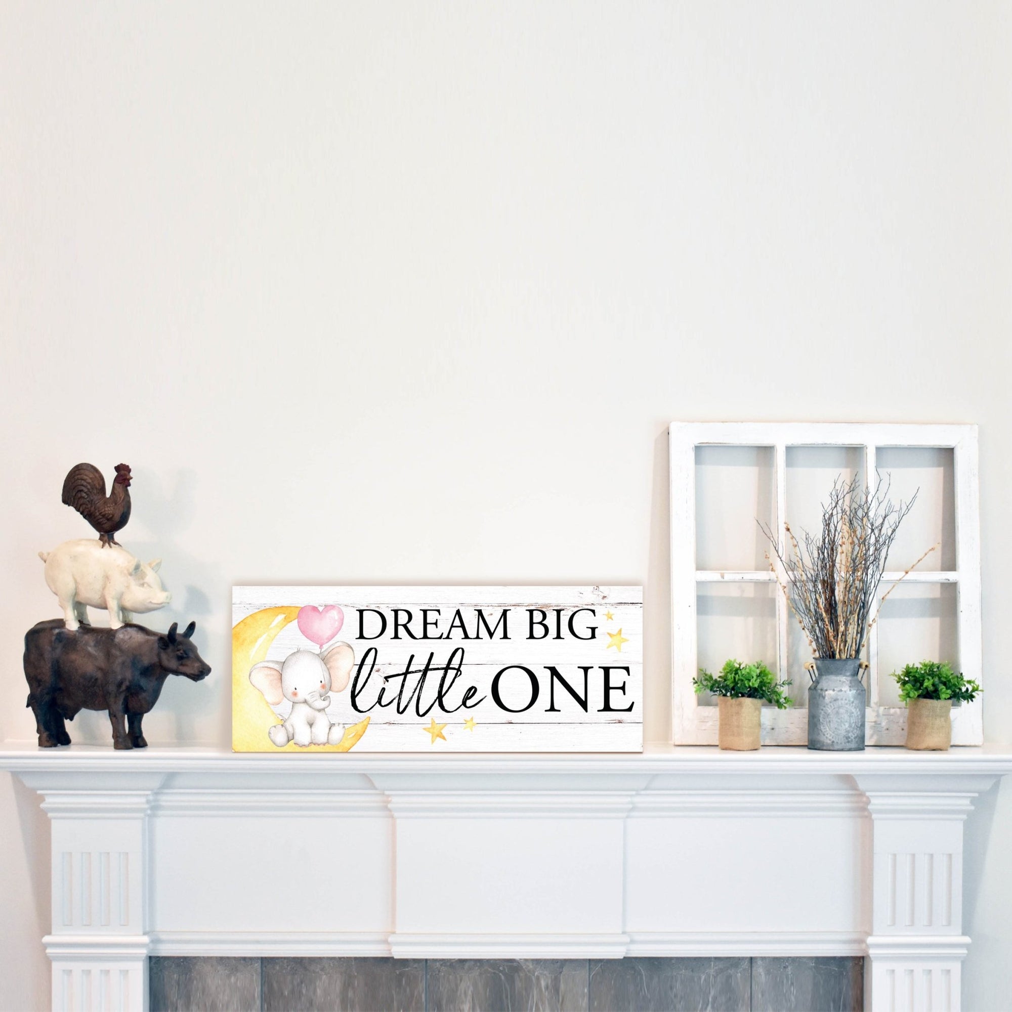 Wooden Unique Shelf Décor and Tabletop Signs for Home Decor - LifeSong Milestones